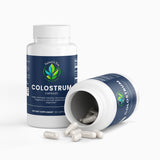 Bovine colostrum powder capsules