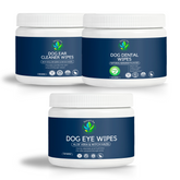 Dog Grooming Wipes - Gentle Care for Teeth, Ears, and Eyes