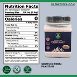 Premium Pink Himalayan Salt – 100% Natural (17.6oz)