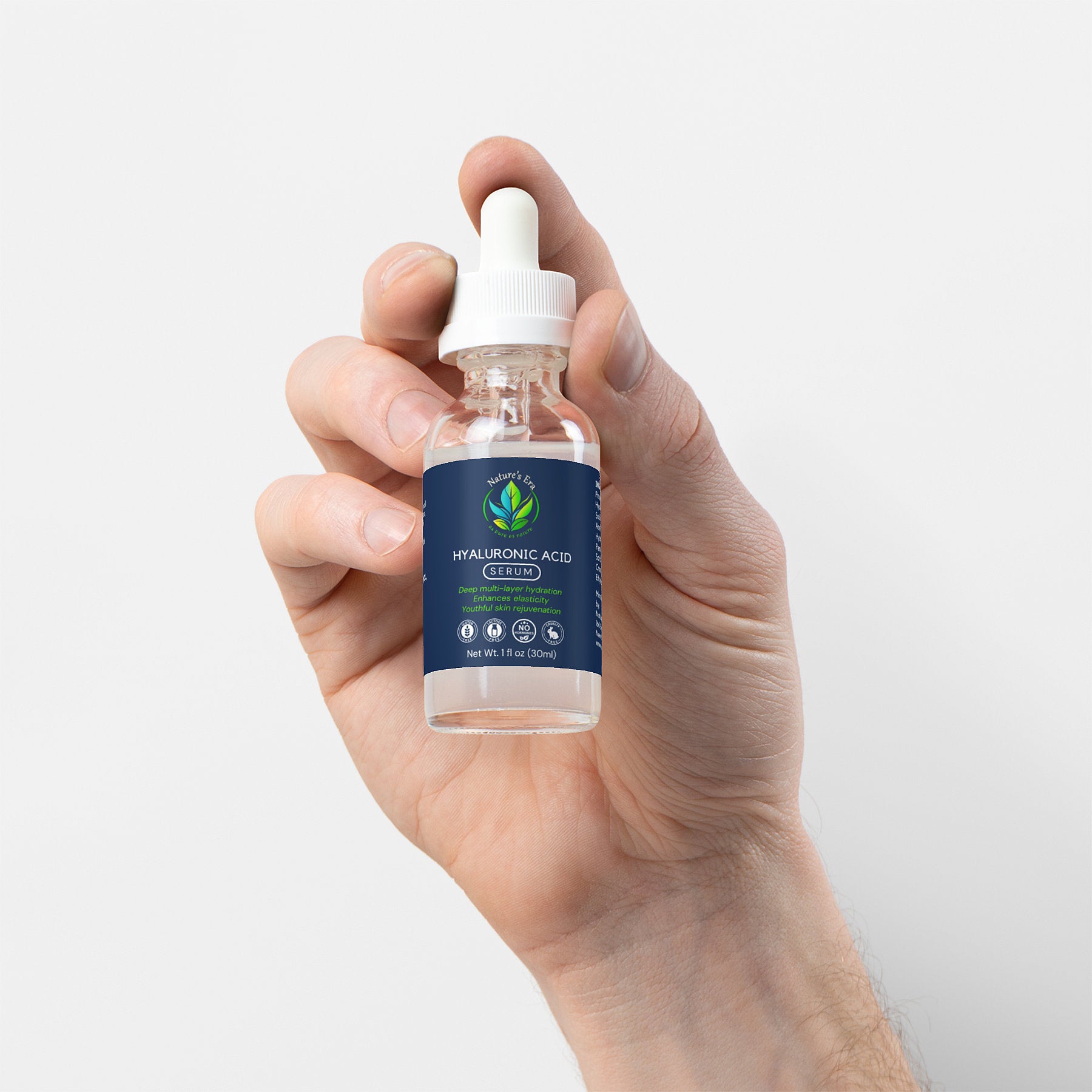 Natural Hyaluronic Acid Serum (100% Natural)