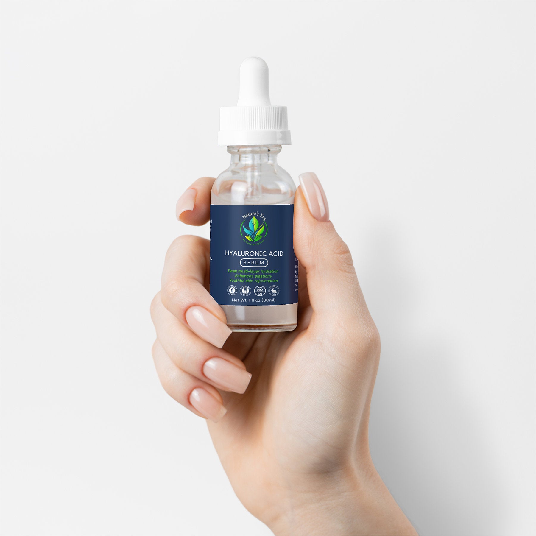 Natural Hyaluronic Acid Serum (100% Natural)
