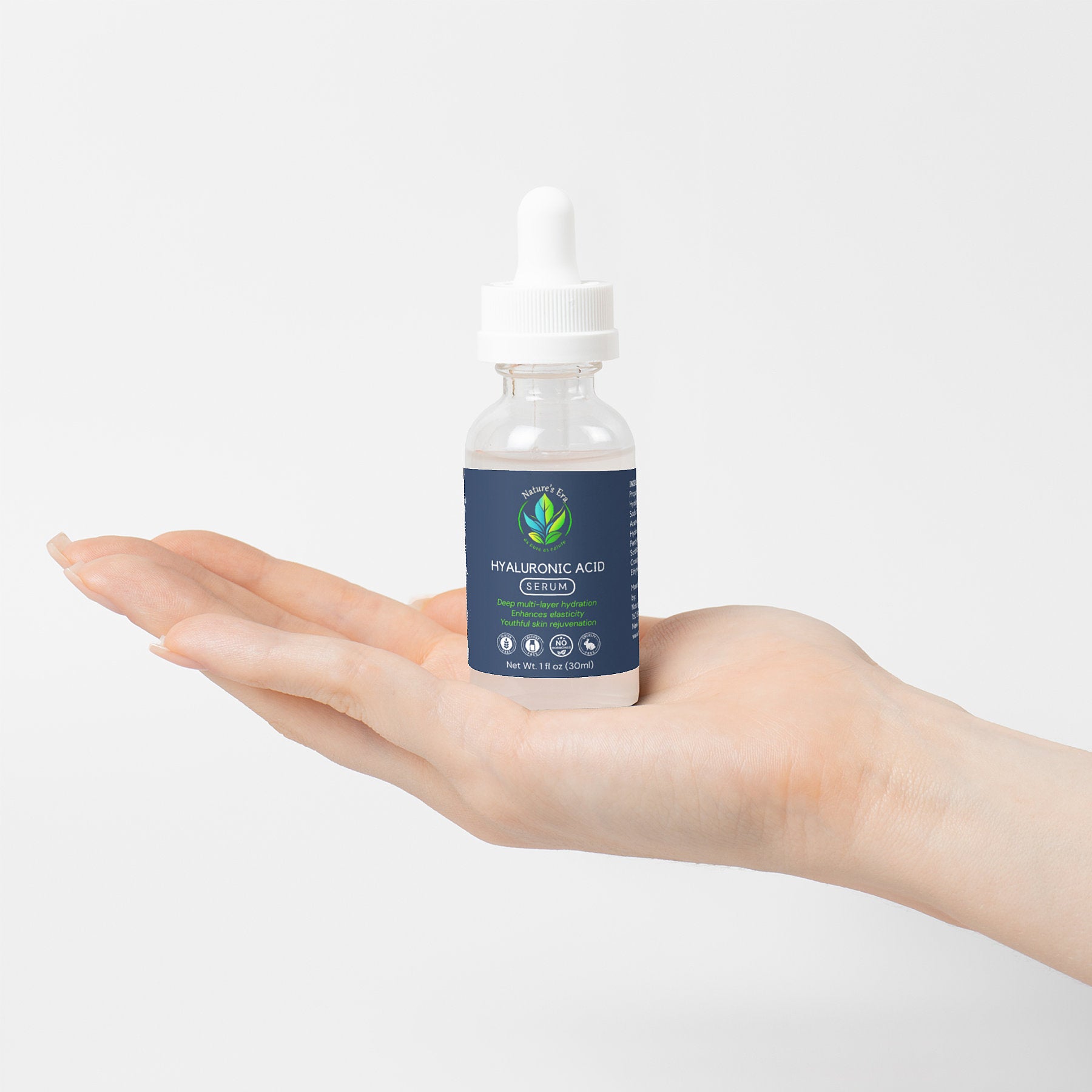 Natural Hyaluronic Acid Serum (100% Natural)