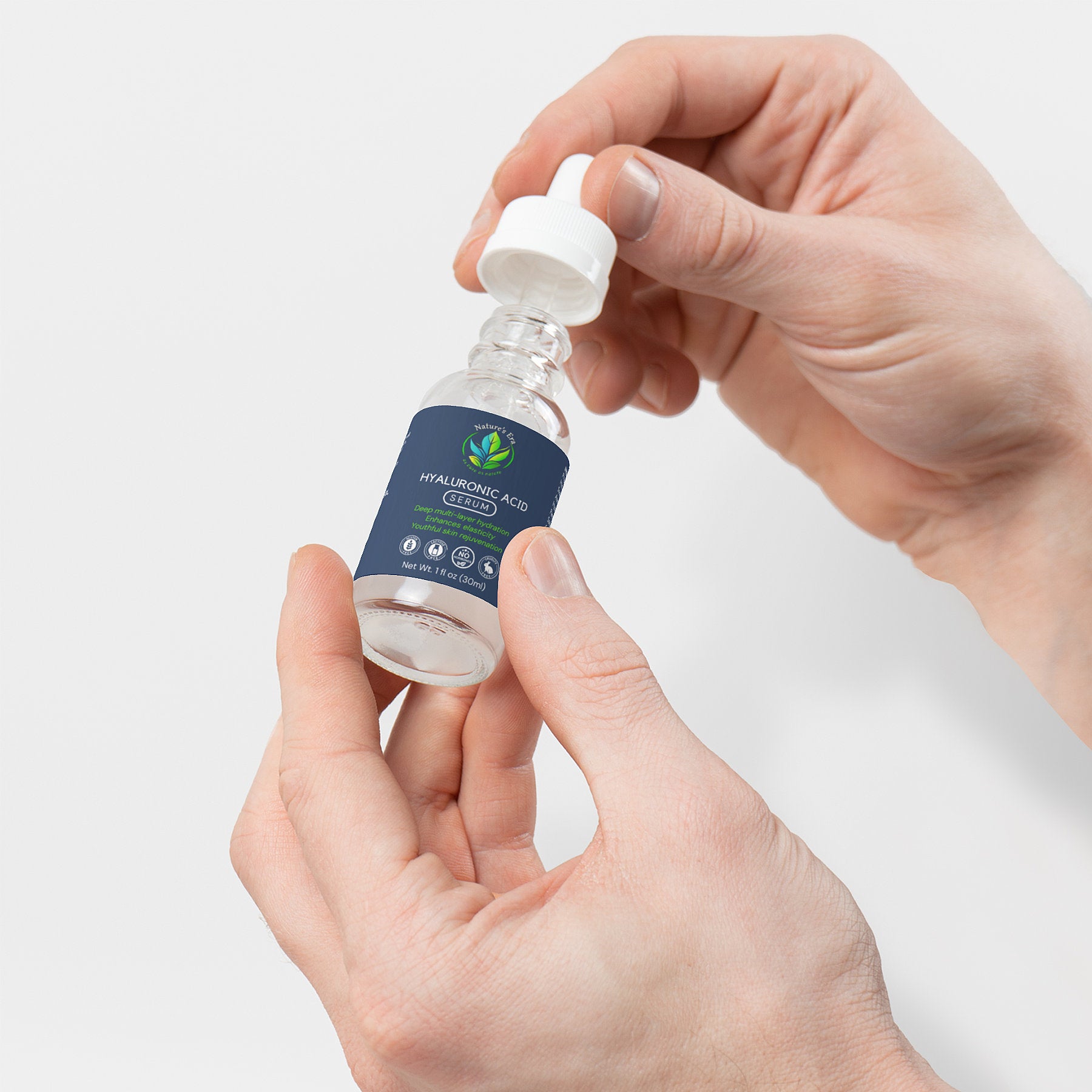 Natural Hyaluronic Acid Serum (100% Natural)