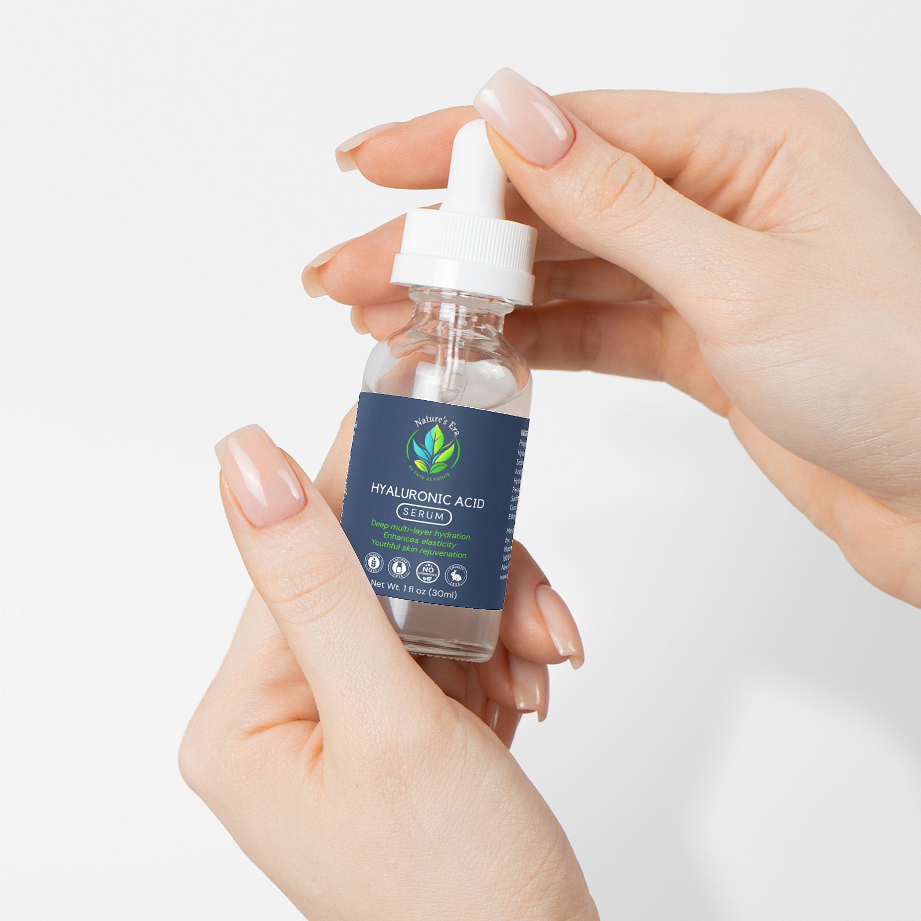 Natural Hyaluronic Acid Serum (100% Natural)