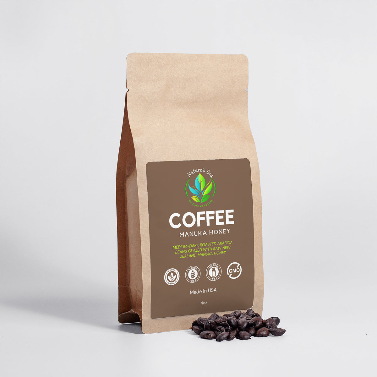 Manuka Honey Coffee 4oz