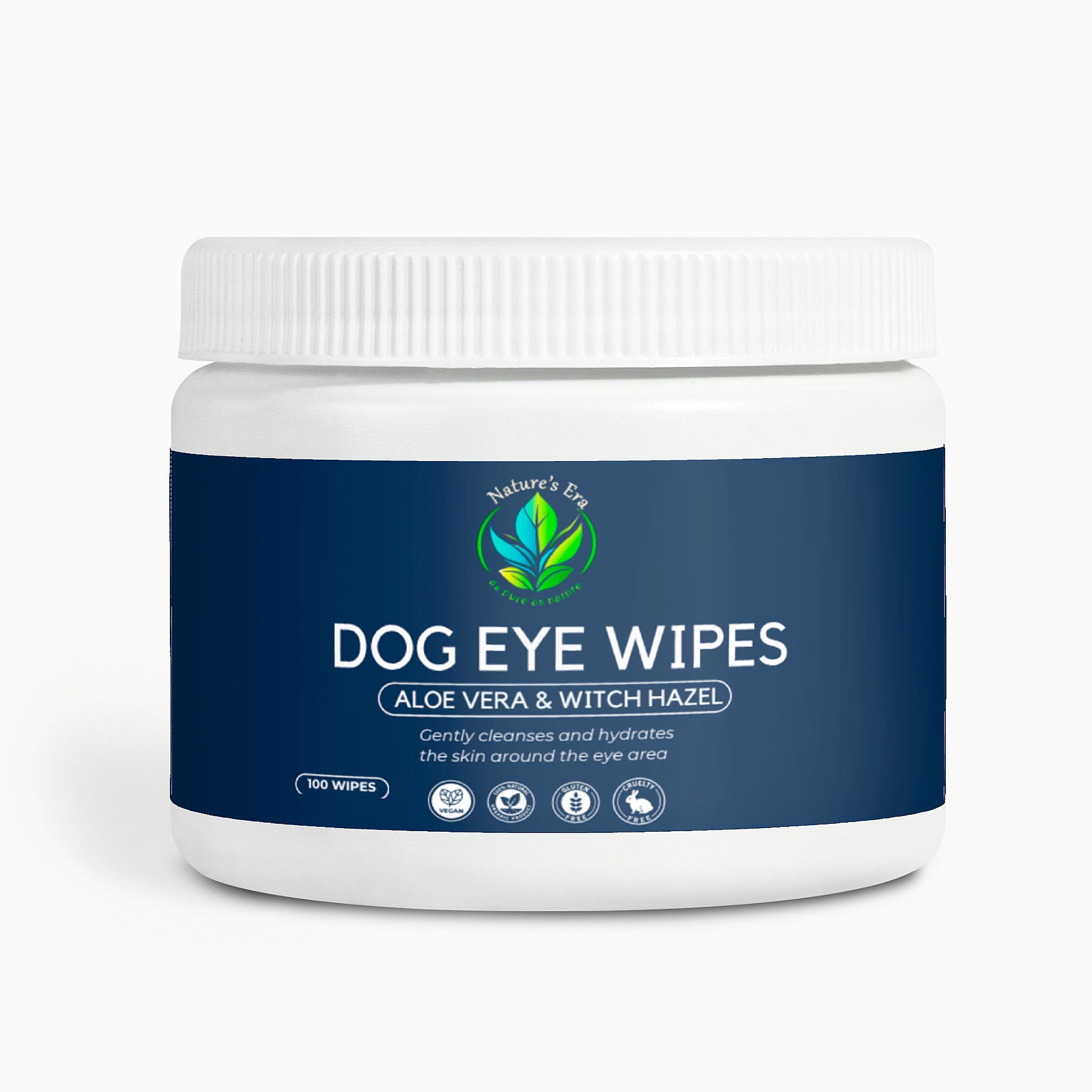 Pet Dog Eye Care product, Dog Eye Wipes product on Nature's era 