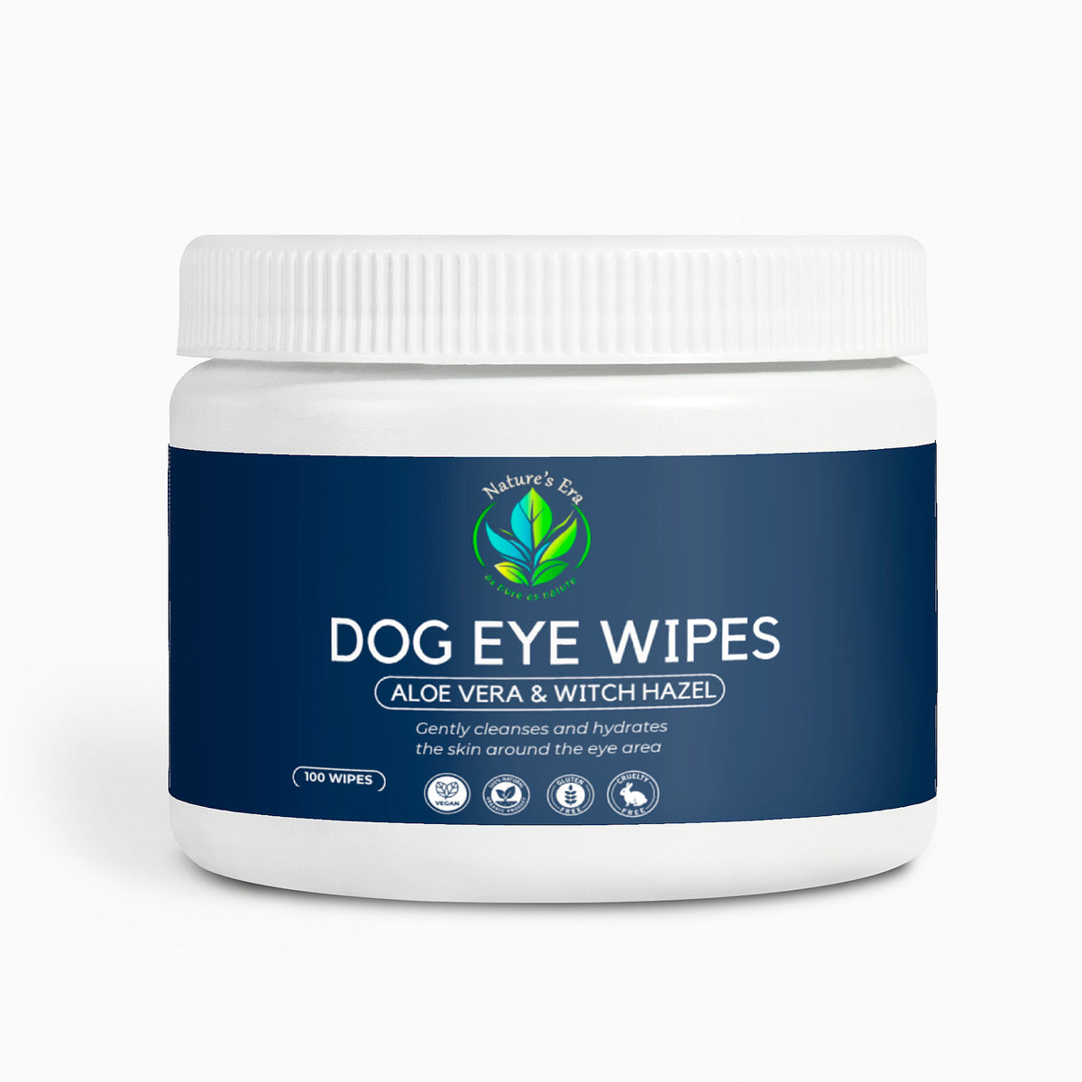 Pet Dog Eye Care product, Dog Eye Wipes product on Nature's era 